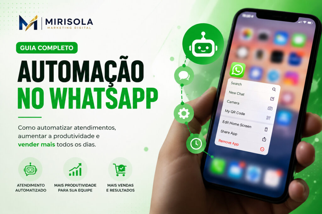 Especialista da Mirisola Marketing DIgital revela guia de automação de WhatsApp para empresas